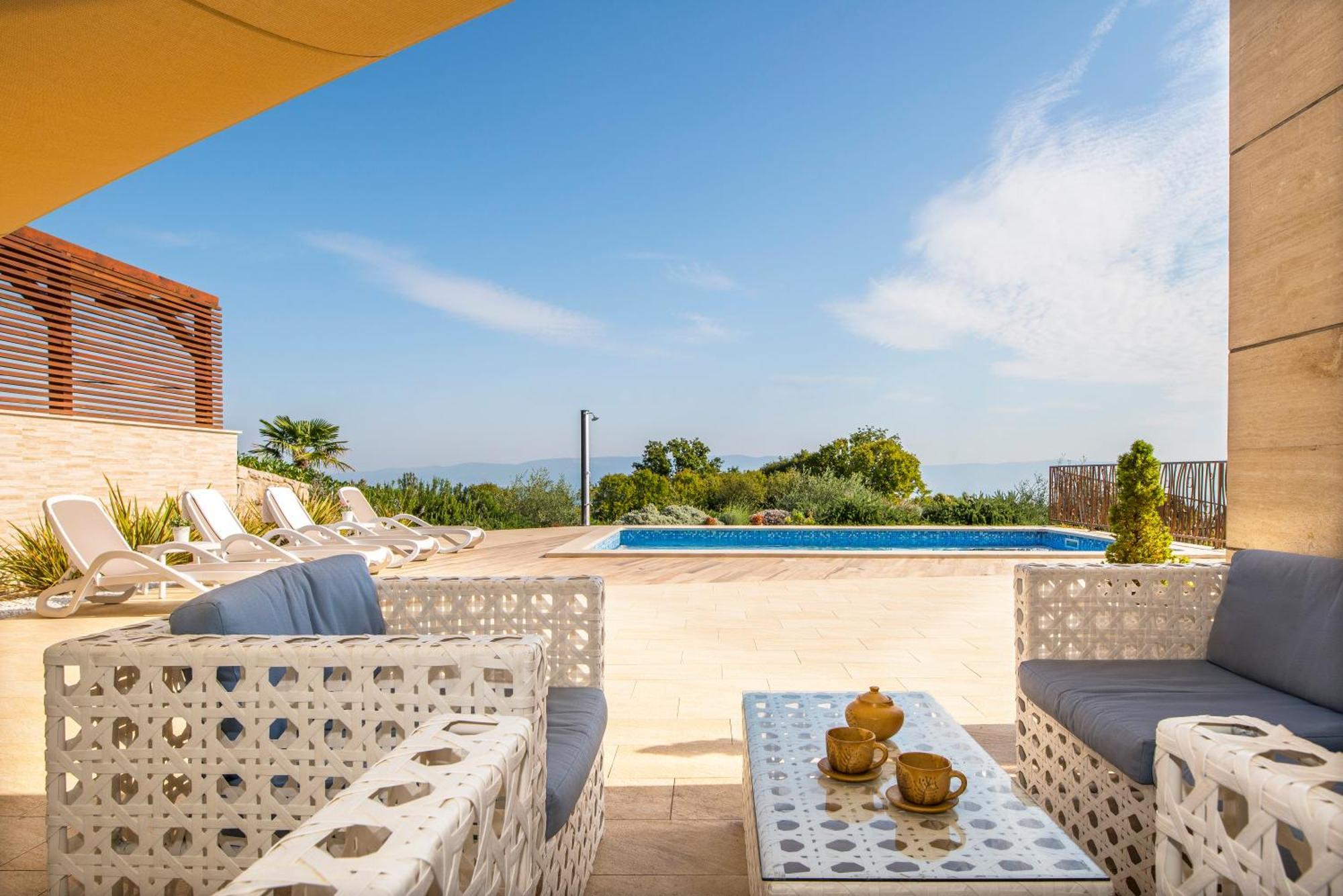 Villa Luce Labin  Exteriör bild