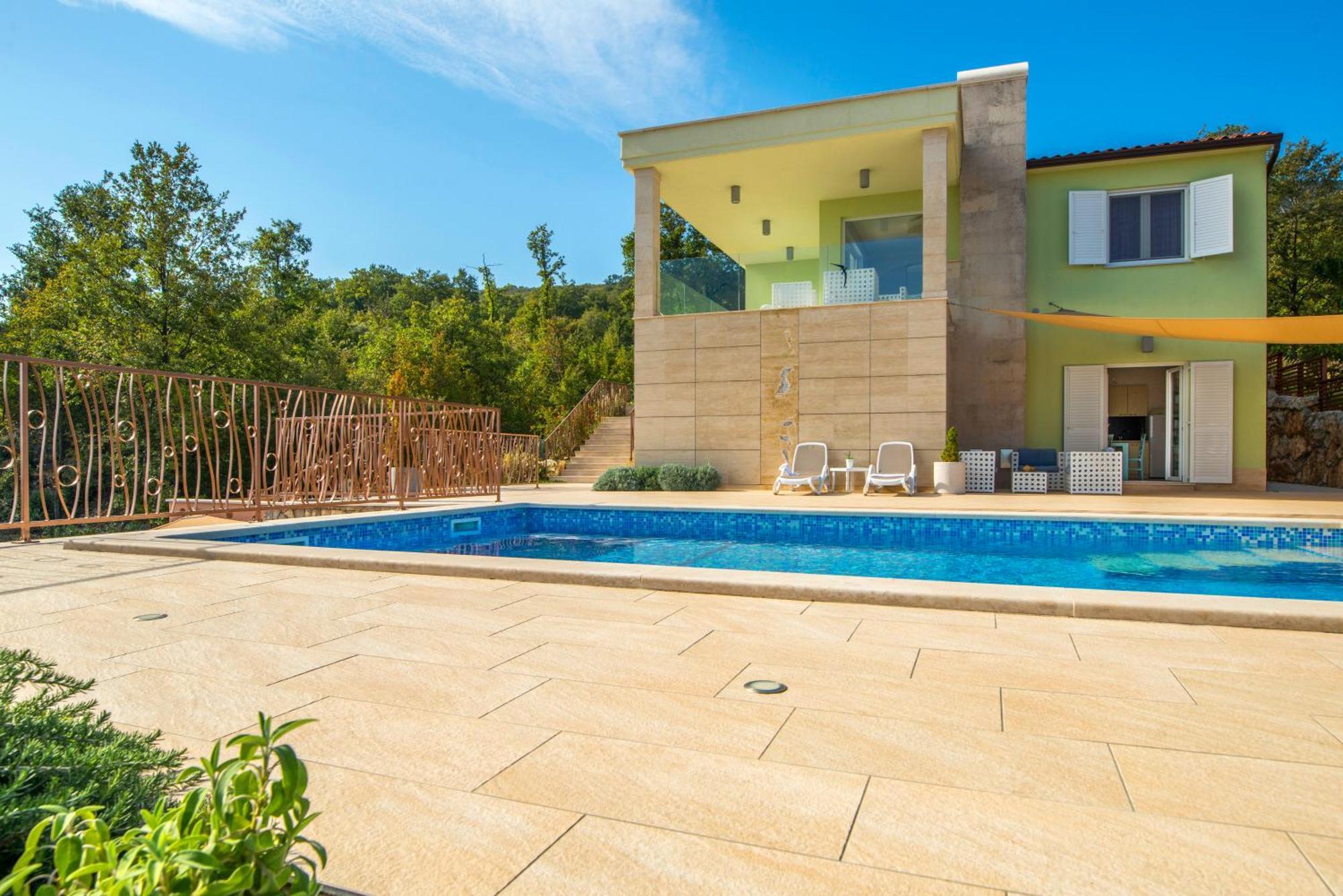 Villa Luce Labin  Exteriör bild