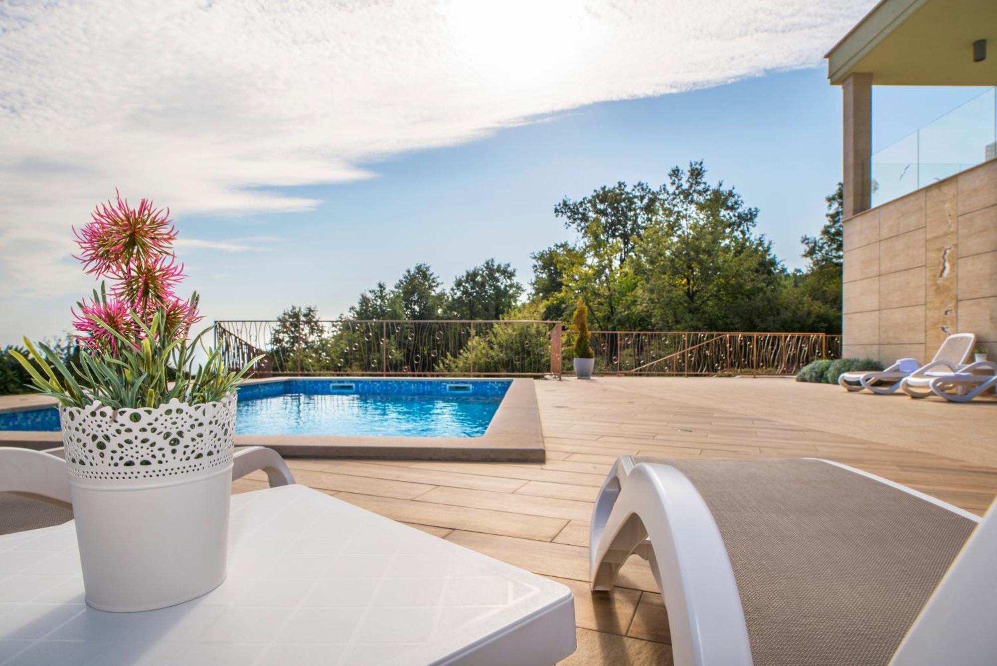 Villa Luce Labin  Exteriör bild