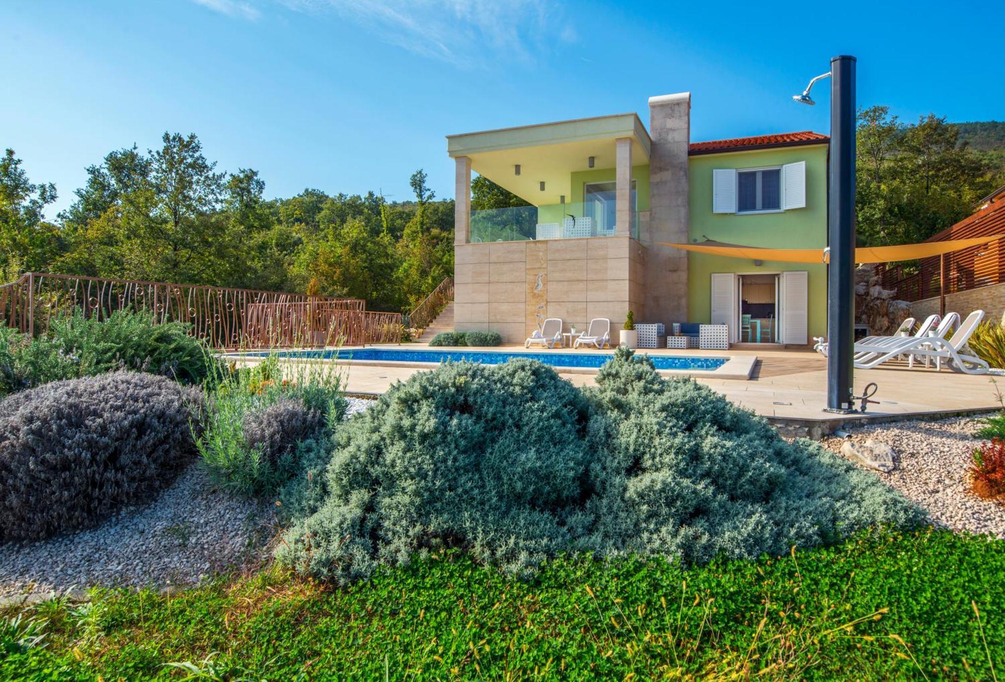 Villa Luce Labin  Exteriör bild